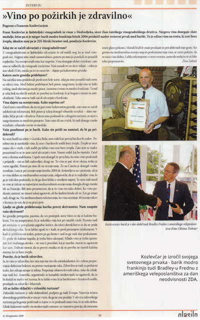 Vinska klet Kozlevčar